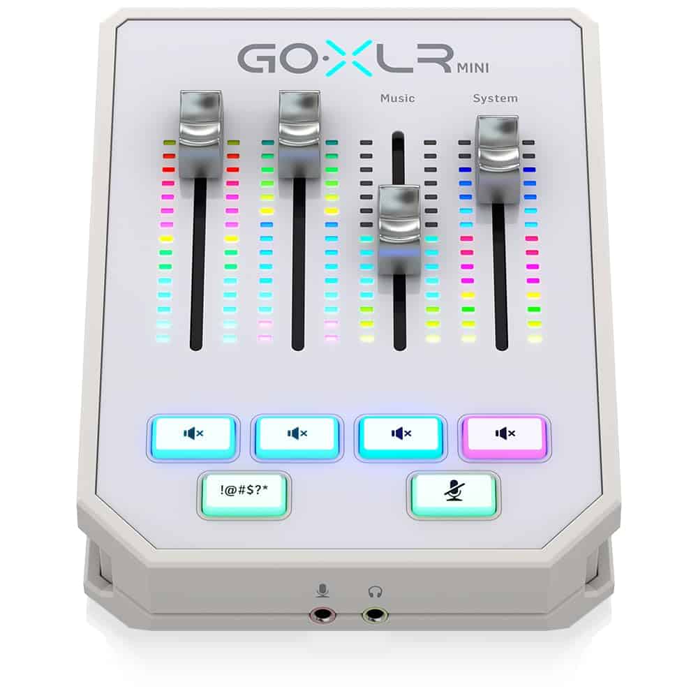 TC-Helicon, 1 Interfaz de Audio, Blanco (GoXLR Mini-WH) - Imagen 3