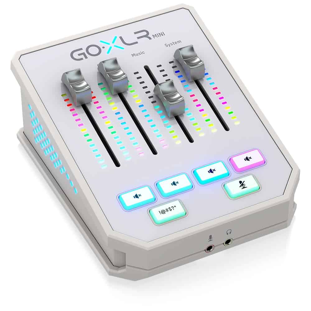 TC-Helicon, 1 Interfaz de Audio, Blanco (GoXLR Mini-WH) - Imagen 4