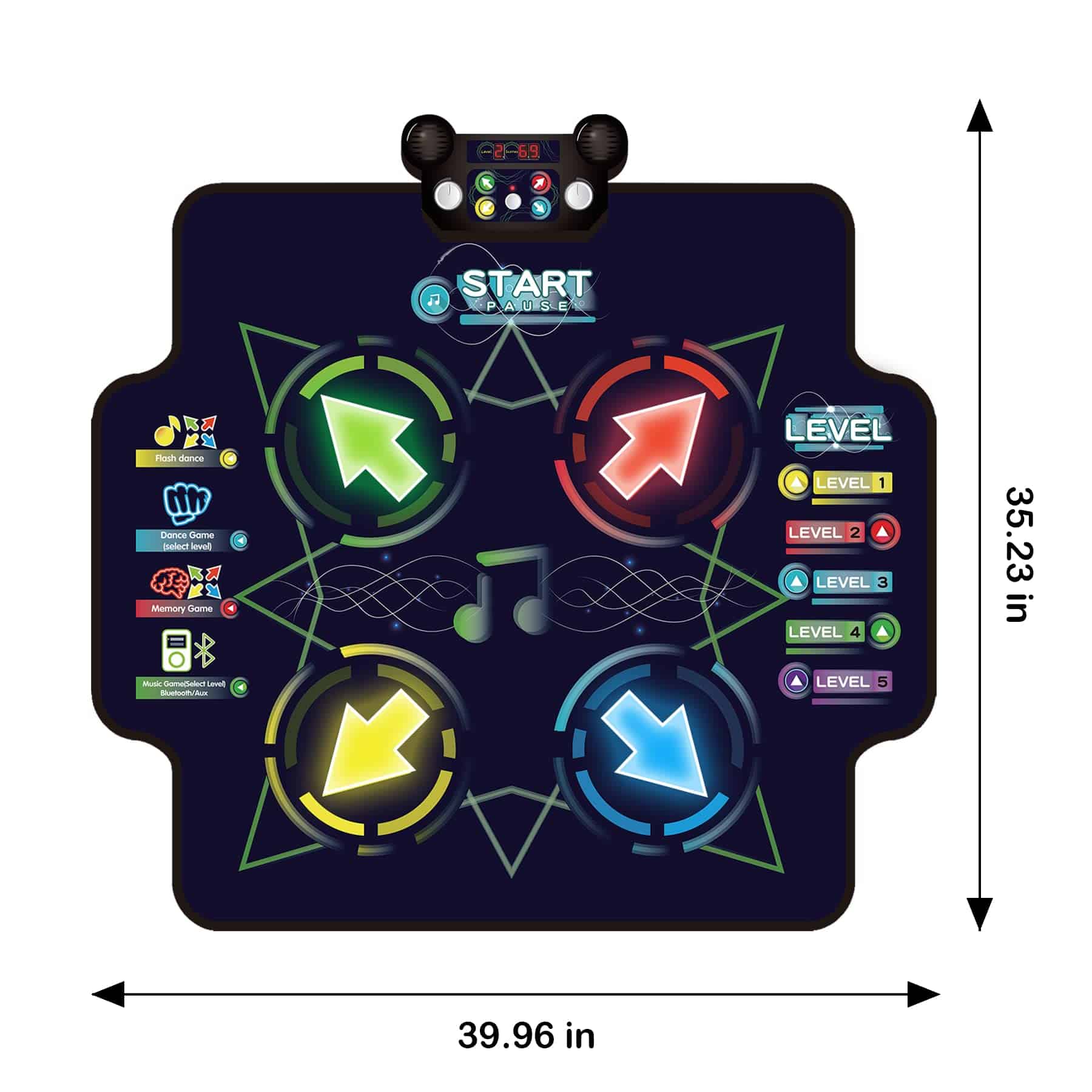 Tapete de baile JOLLY FUN para niños - Tapetes de baile - Imagen 7