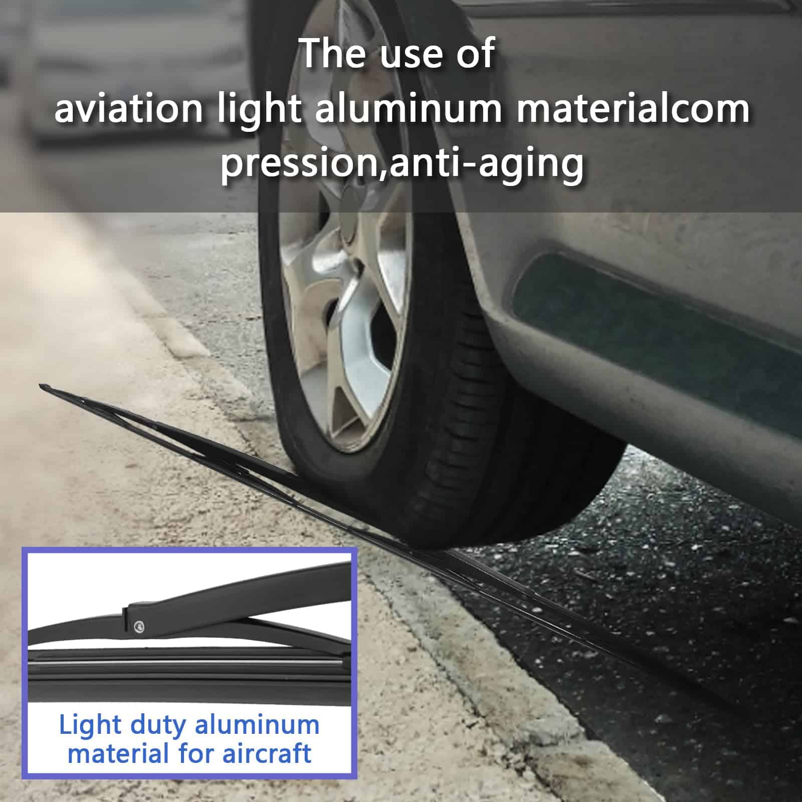 Conjunto de 2 Limpiaparabrisas de Montaje en Sillín Pesado - Imagen 4