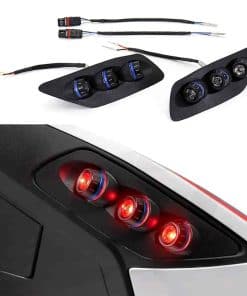 Intermitentes traseros de motocicleta LED para luces