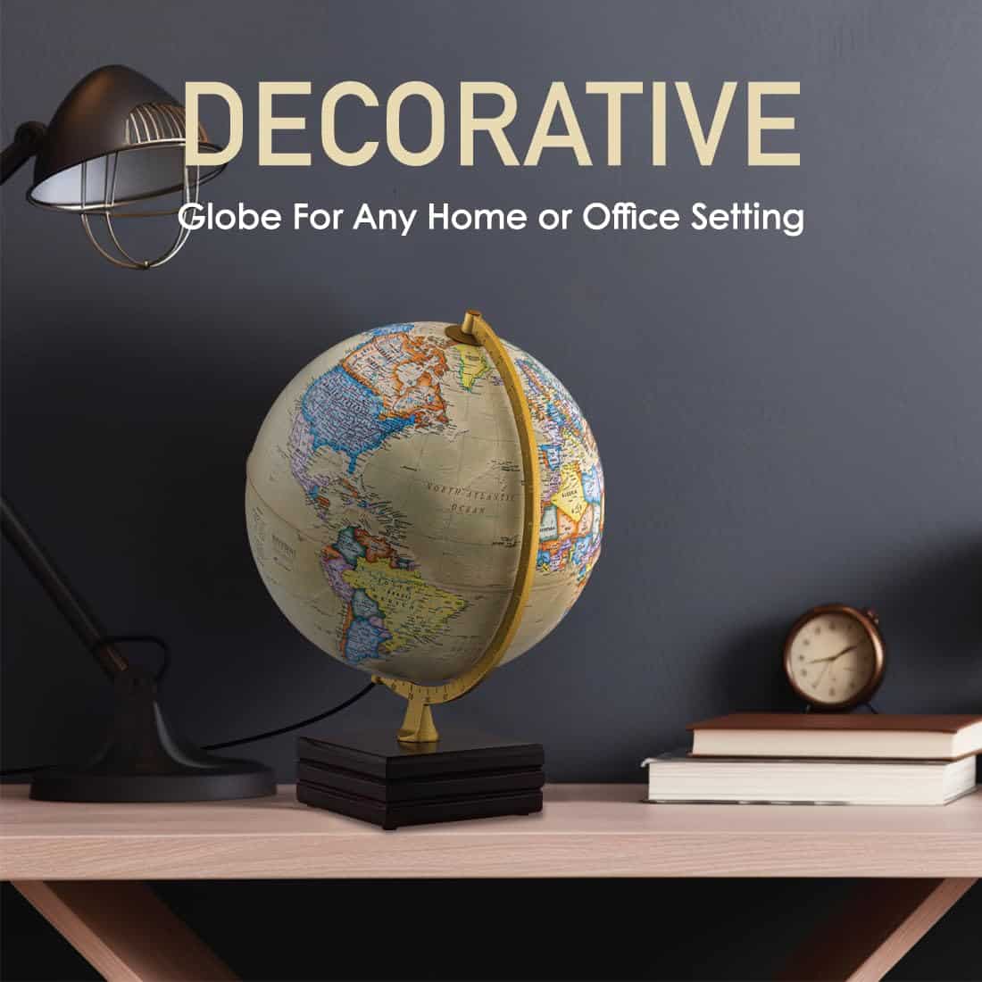 Globo Iluminado Waypoint Geographic Horizon Plus, 12" - Imagen 4