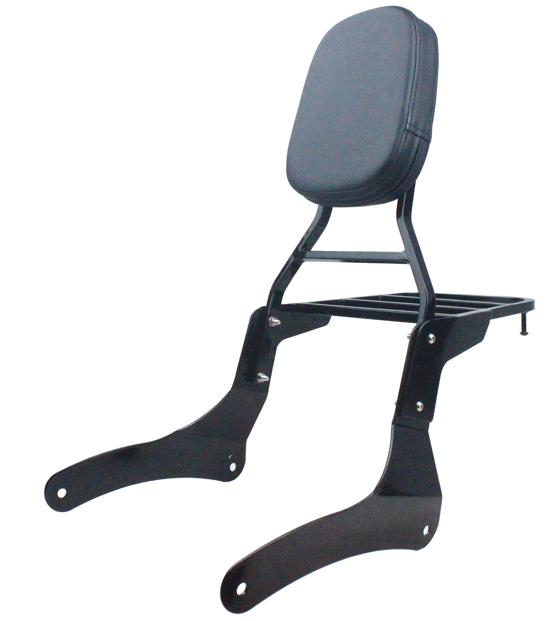 YHMOTO Respaldo de pasajero con parrilla para -Negro - Imagen 5