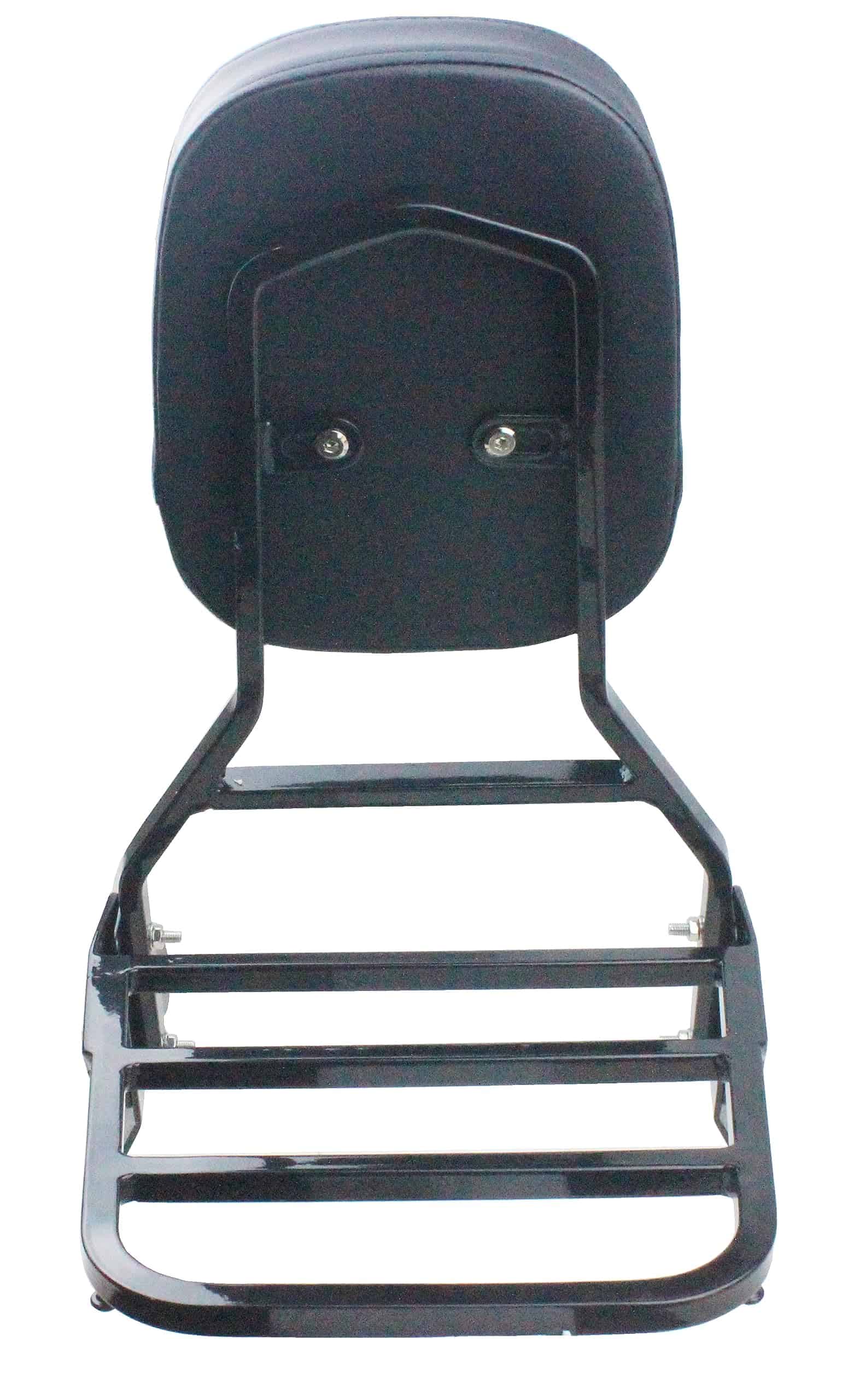 YHMOTO Respaldo de pasajero con parrilla para -Negro - Imagen 6