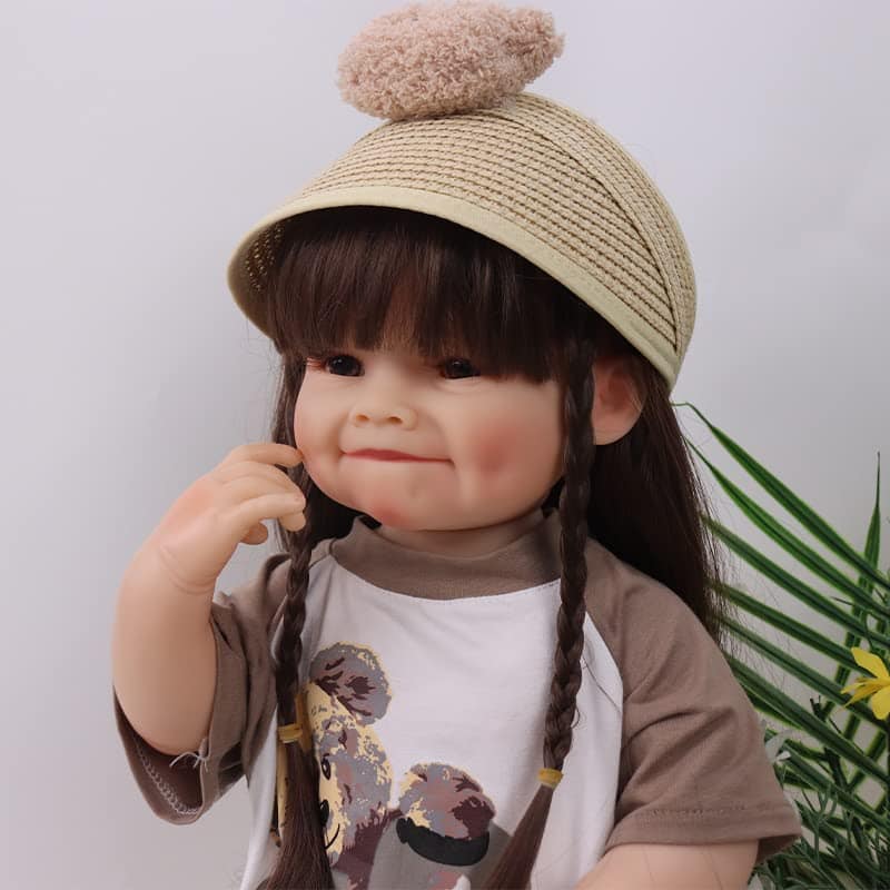 Muñecas Realistas de Bebé Renacido Niña, 24 Pulgadas Cuerpo - Imagen 5