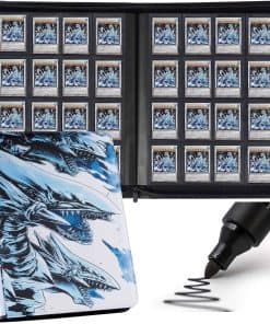 Carpeta premium DRZERUI para cartas de YuGiOh, con
