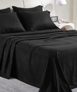 Juego de Sábanas de Lujo con Diseño en Relieve para Cama