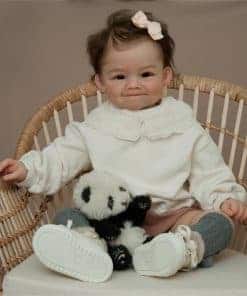 GYCV Muñeca Bebé Reborn Sonrisa Realista Niña - Muñeca