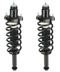 Ensamble de amortiguador trasero con resorte de - 2 piezas