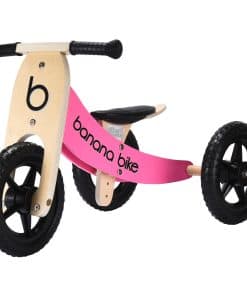 Bicicleta de Equilibrio de Madera para Niños Pequeños -