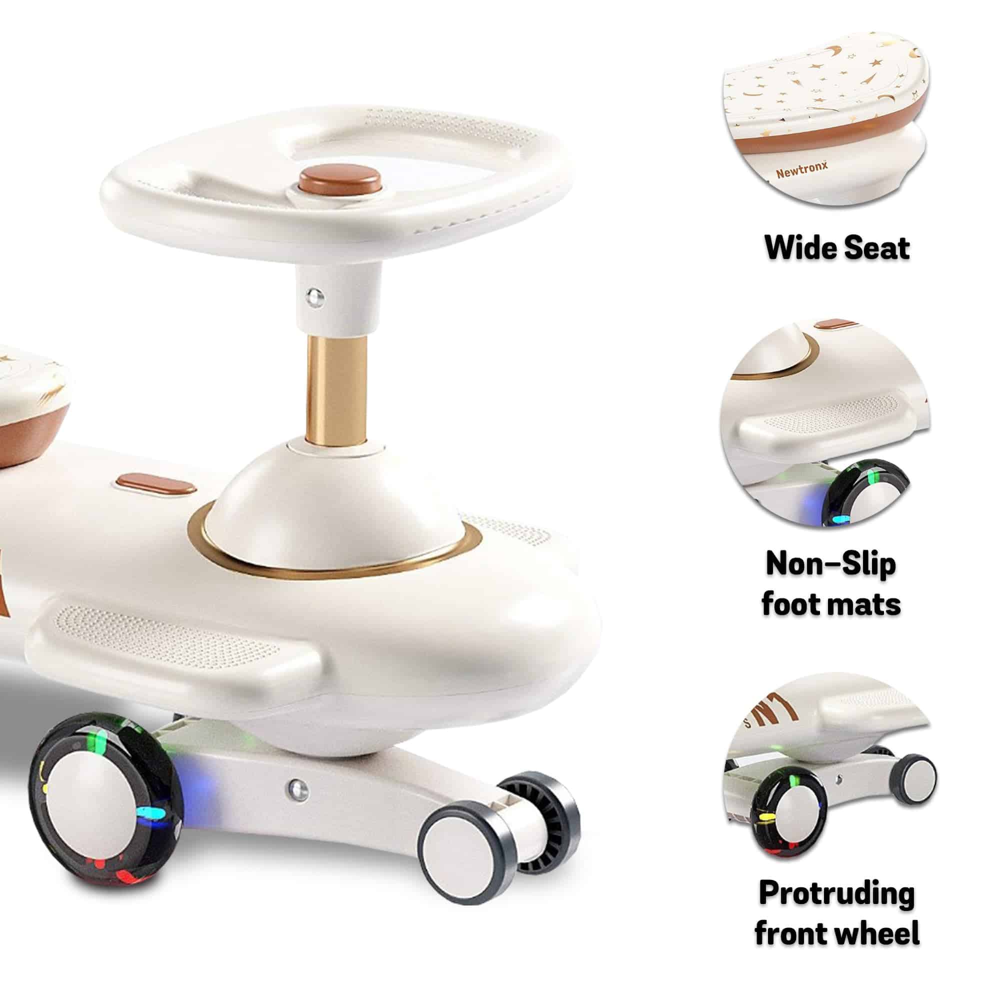 Newtronx N1 Wiggle Car para Niños - Coche Columpio, Juguete - Imagen 4