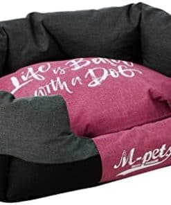 Cama para Mascotas Chi-Town Teflón con Almohada Removible