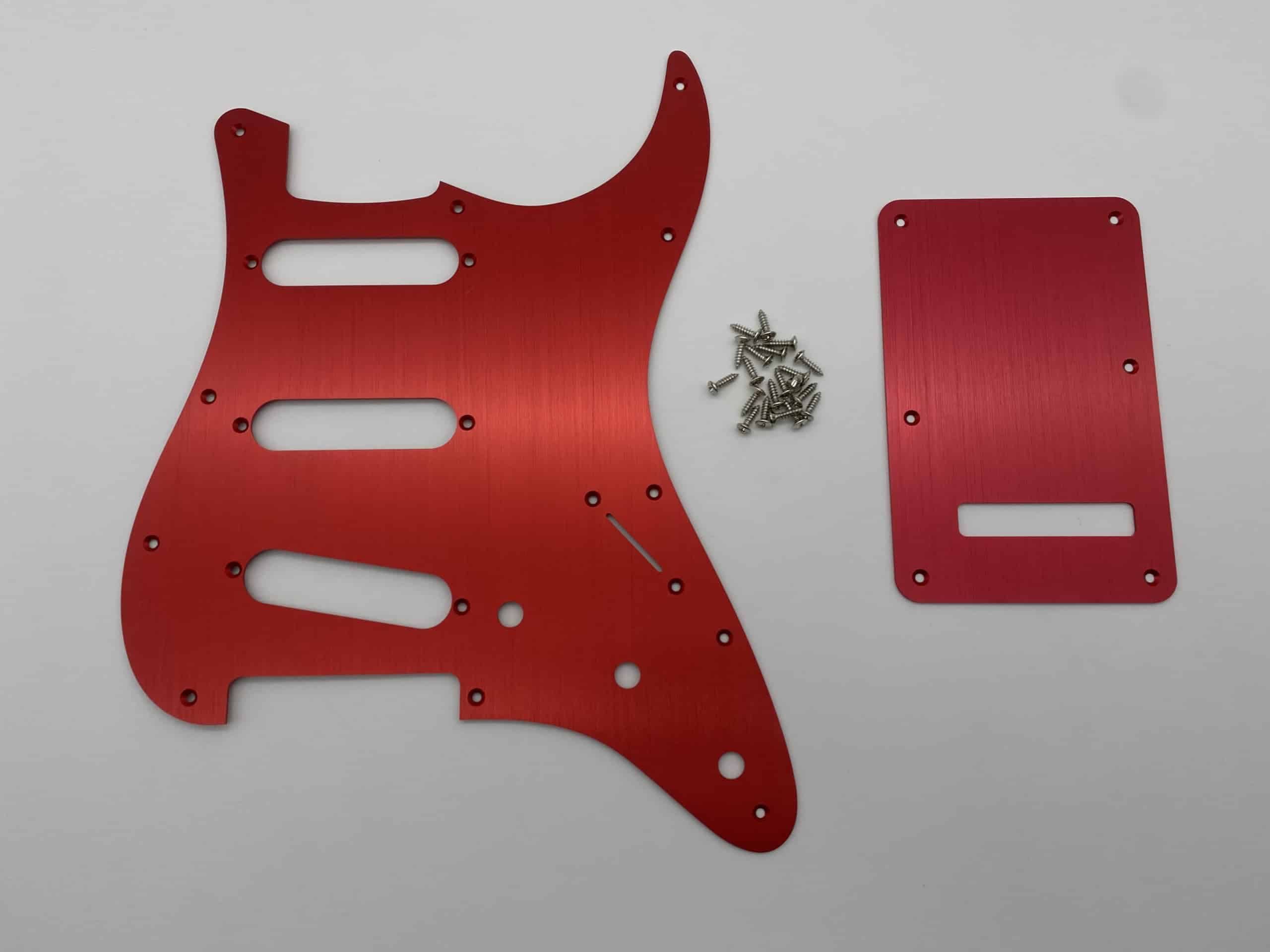 FD 11-Holes Aluminum Anodized Modern Style -Rojo