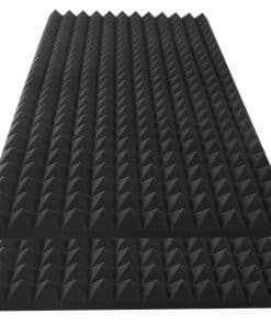 2 Pack Paneles Acústicos en Forma de Pirámide,