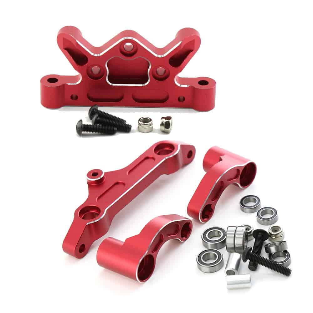 Plato Superior de Dirección y Brazo del Timón de Aleación