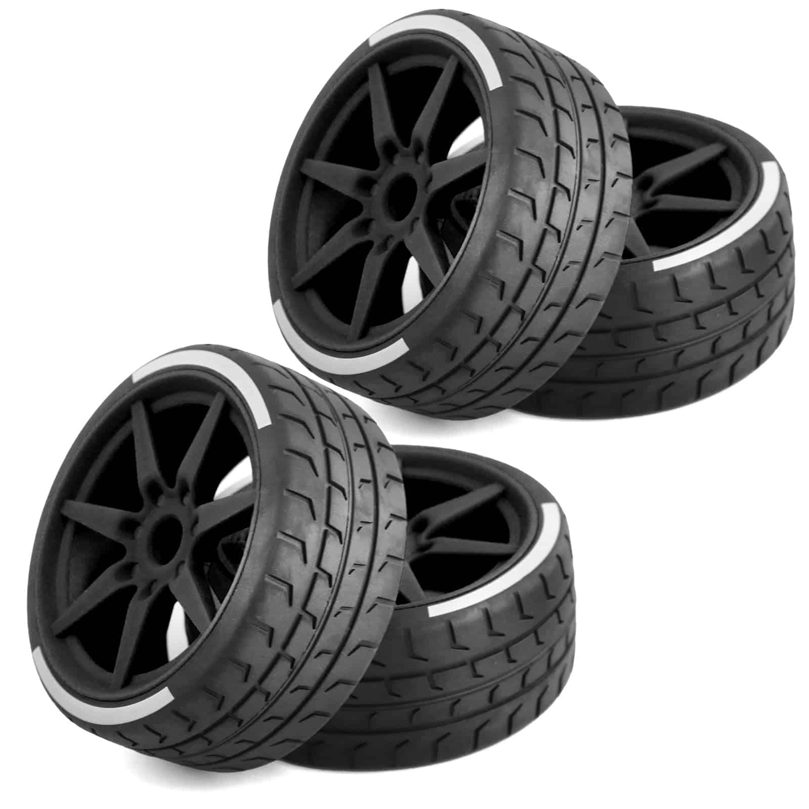 4 ruedas pre-montadas 42/100 2.9 neumáticos 7 radios 17 mm - Imagen 5