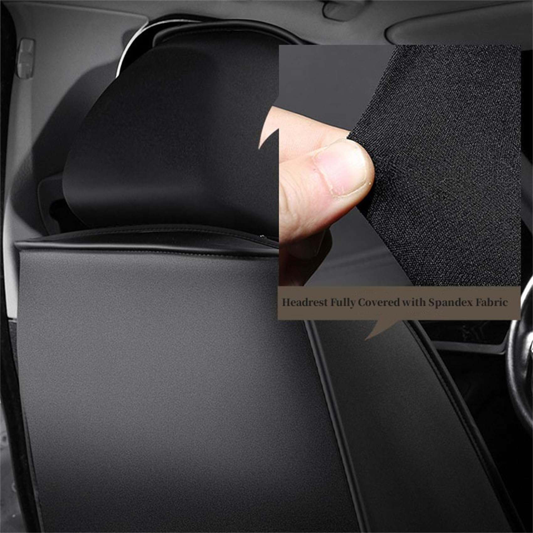 ANKIV Juego Completo para 5 Asientos Fundas de Asiento de - Imagen 6