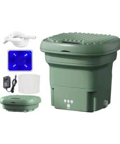 Máquina de Lavado Plegable Portátil Krneaoch 6L 36W, Mini