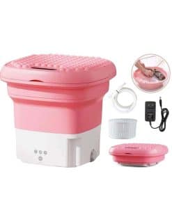 Mini Lavadora Plegable 6L 36W Krneaoch, Lavadora Mini
