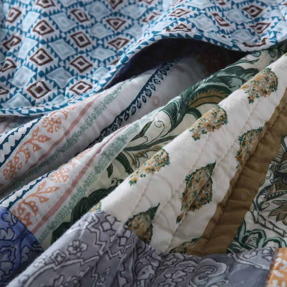 Colcha de Cama de Algodón Otoño Dream Juego de Colchas Ropa - Imagen 9