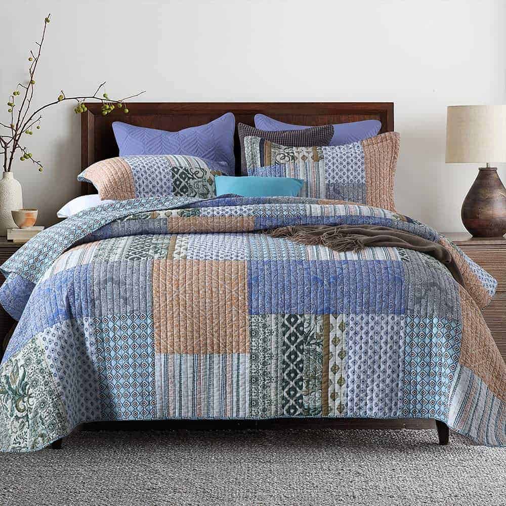 Colcha de Cama de Algodón Otoño Dream Juego de Colchas Ropa