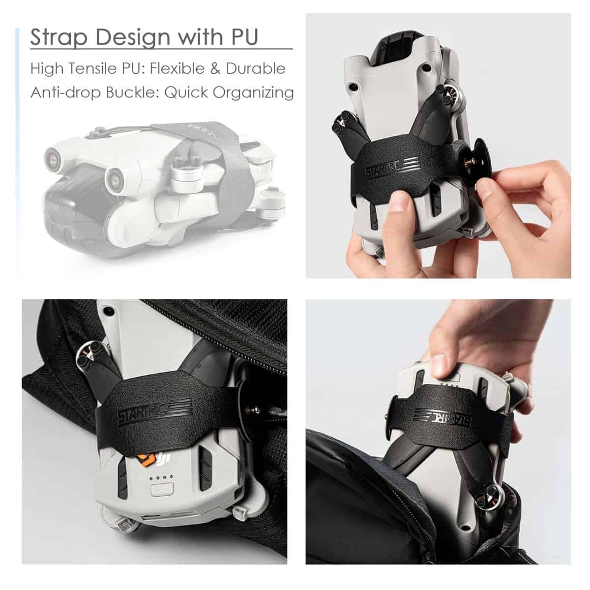 Estuche de transporte portátil XINANEE para dron DJI Mini 3 - Imagen 8