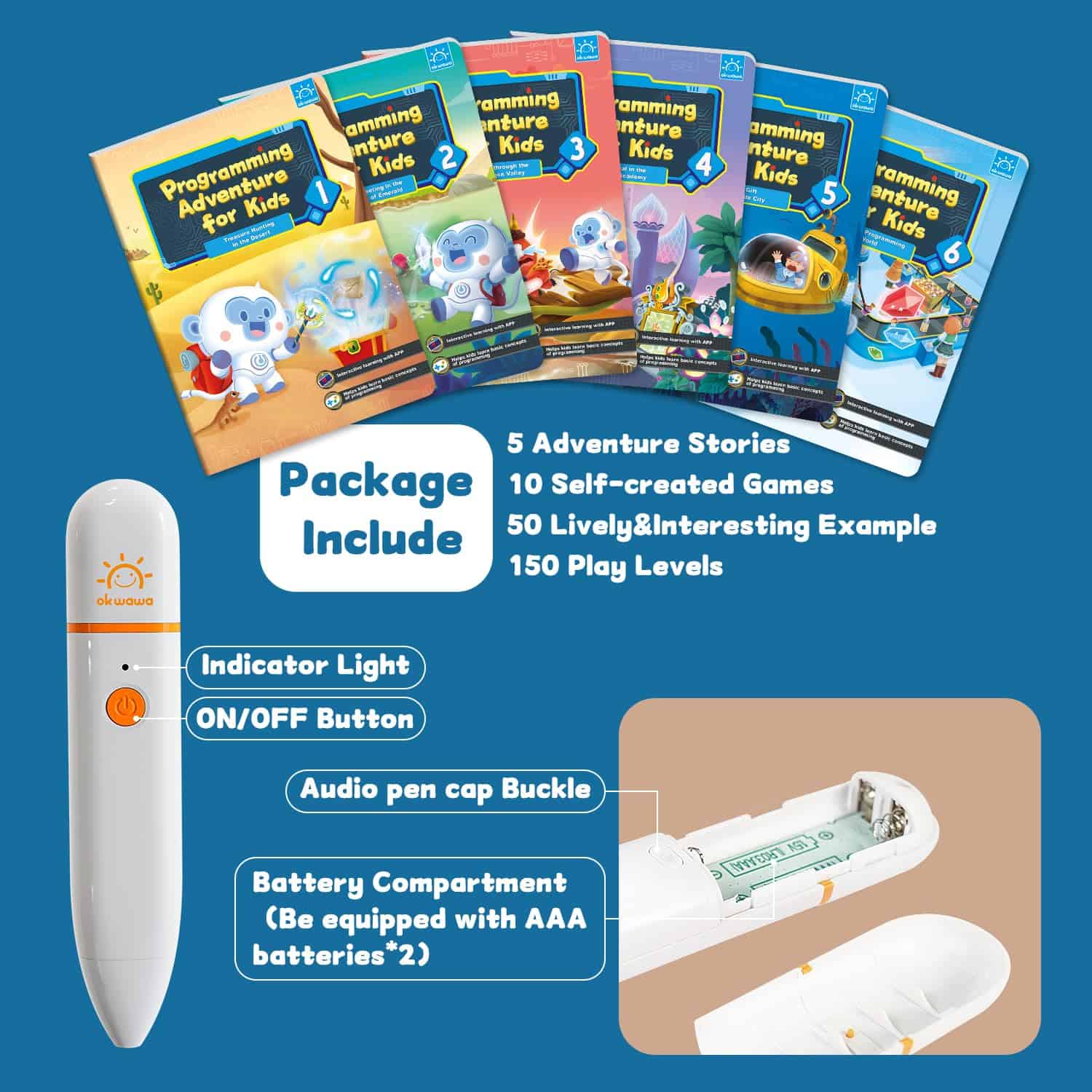 OKWAWA S838 Coding para Niños de 8 a 12 años Juegos de STEM - Imagen 6