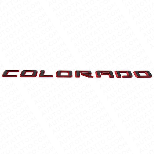 Juego de 4 emblemas de 2015-2022 Colorado V6 para - Imagen 3