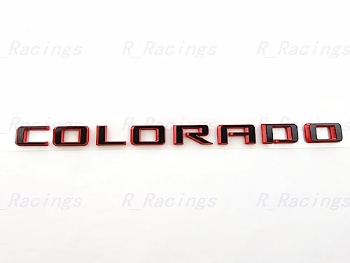 Juego de 4 emblemas de 2015-2022 Colorado V6 para - Imagen 7
