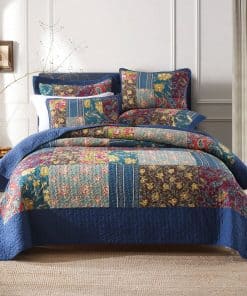 Juego de Colchas de Algodón VISIMISI Juego de Cubrecamas