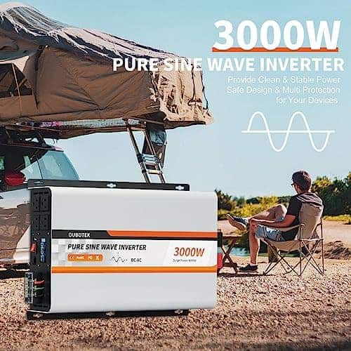 Inversor OUBOTEK de Onda Sinusoidal Pura de 3000 Vatios, CC - Imagen 10