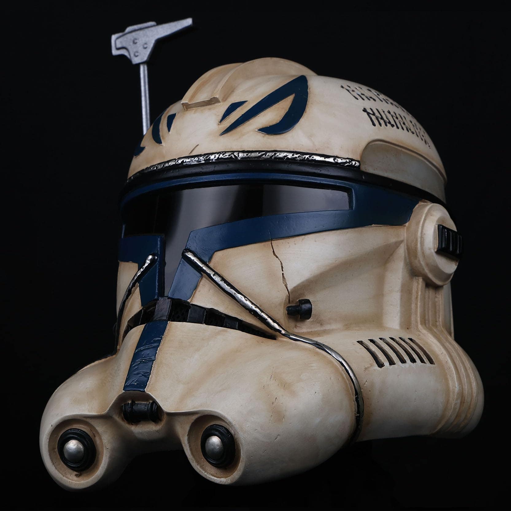 Casco Commander Clone Trooper Deluxe para Cosplay, Réplica - Imagen 7