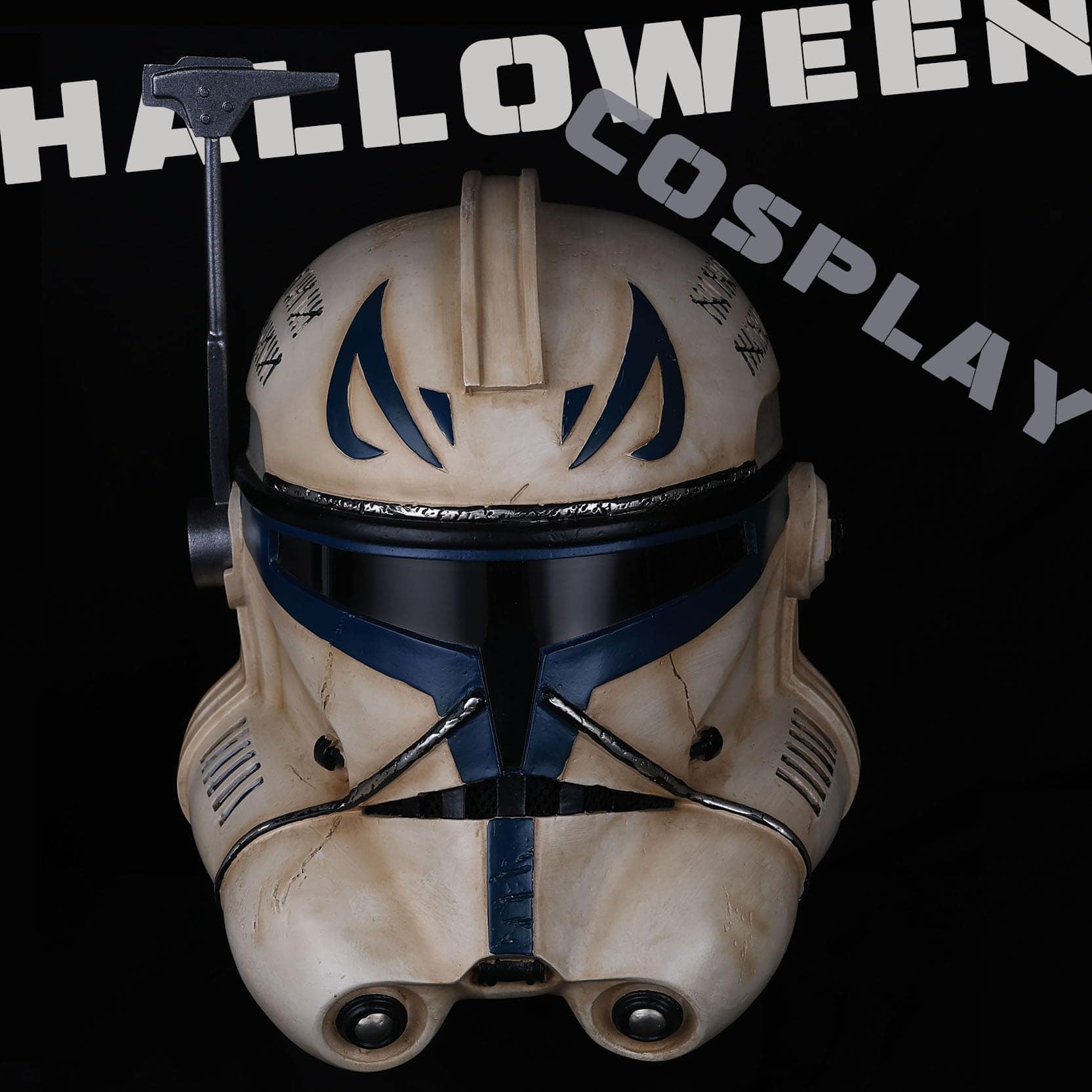 Casco Commander Clone Trooper Deluxe para Cosplay, Réplica - Imagen 5