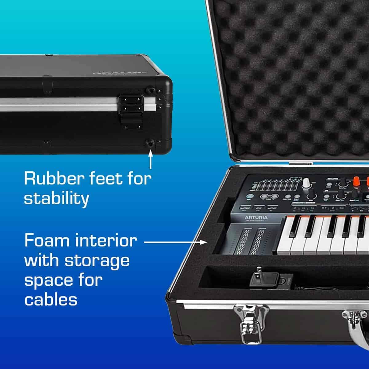 Estuche ANALOG CASES Arturia MiniFreak - Estuche rígido - Imagen 4