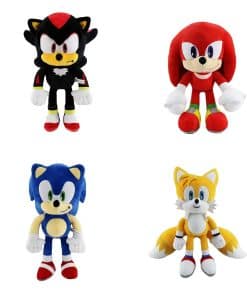 Figura de Peluche Adenzai para Niños - 12'' (Rojo Amarillo