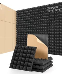 Paneles Acústicos, Kuchoow Paneles de Espuma Acústica