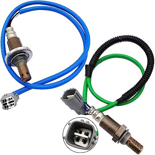 2Pcs Sensor de Oxígeno de arriba Hacia Abajo de Reemplazo