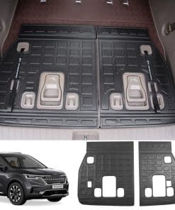 Powoq Mats de Respaldo Compatible con Kia Carnival