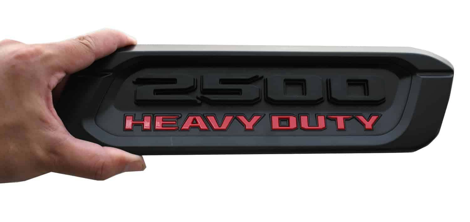 Par de Emblemas Nuevos 2500 para Reemplazo de 2500 Heavy - Imagen 3