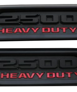 Par de Emblemas Nuevos 2500 para Reemplazo de 2500 Heavy