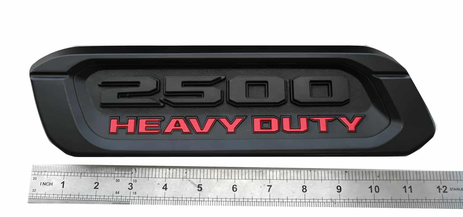 Par de Emblemas Nuevos 2500 para Reemplazo de 2500 Heavy - Imagen 6