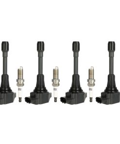 ECCPP UF549 4 bobinas de encendido con 4 bujías de iridio