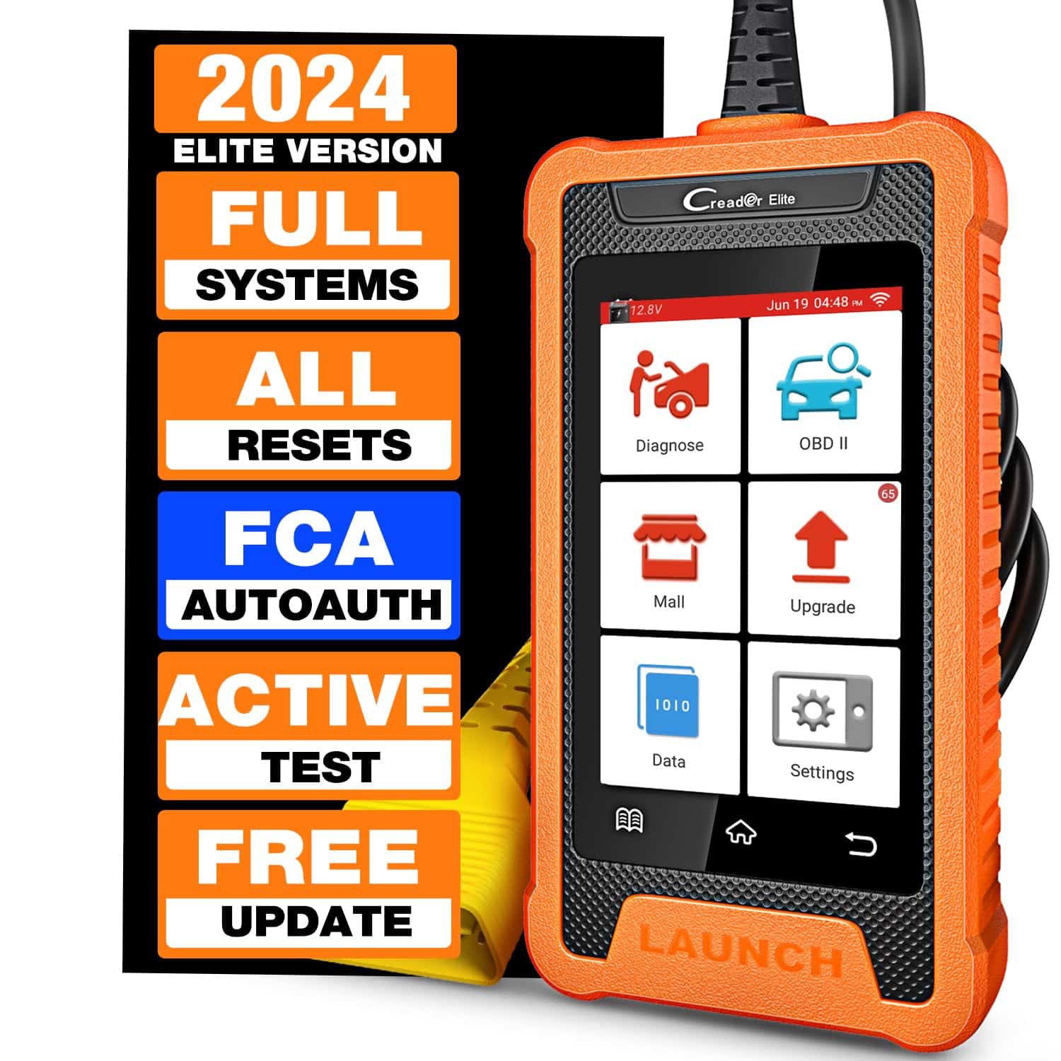 2024 Launch X431 Elite Bidirectional Tool fit for Chrysler