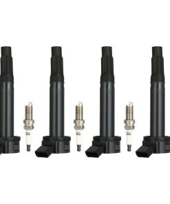 ECCPP UF487 4 bobinas de encendido con 4 bujías de iridio