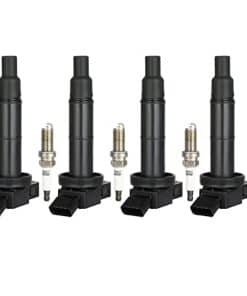 ECCPP UF333 4 bobinas de encendido con 4 bujías de iridio