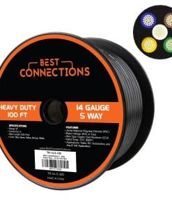 Cable de Alambre para Remolque de 5 Vías � Calibre Pesado