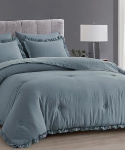 Chezmoi Collection Eleanora Juego de Cama Completo de 7