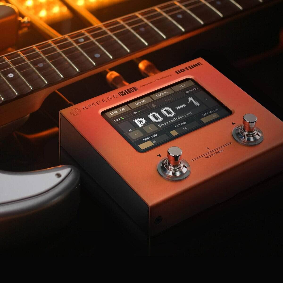 Hotone Ampero Mini MP-50 Guitar Bass Amp Modeling IR - Imagen 8