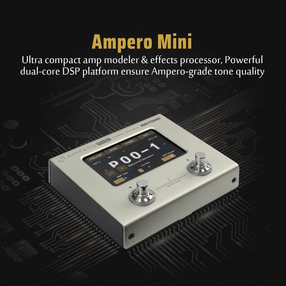 Procesador de Efectos Multi Guitarra Bajo Amp Modelado - Imagen 4