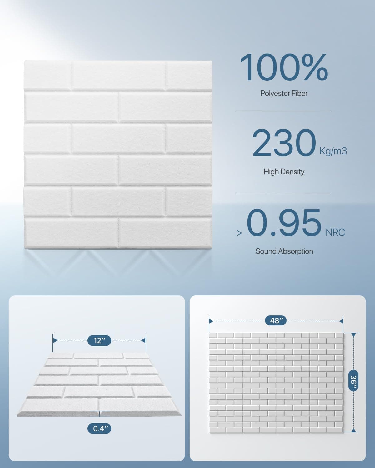 Paneles de Pared Insonorizados, Paneles -Kuchoow - Imagen 6